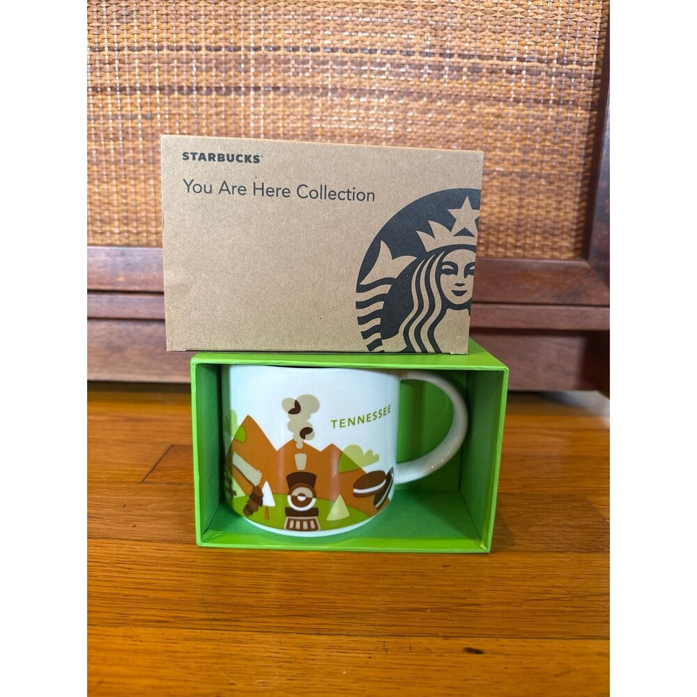 Starbucks You Are Here Collection Tennessee Coffee Mug new in box